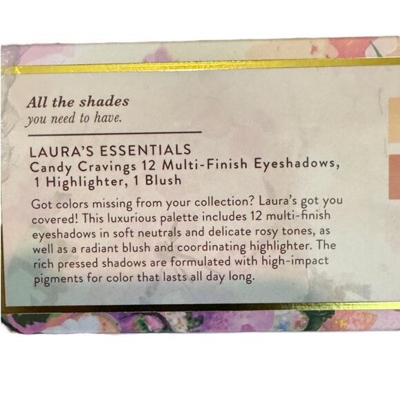 Brand NEW LAURA GELLER Laura's Essentials Candy Cravings Eyeshadow Palette - Picture 4 of 8